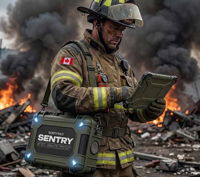 hemical threat detection system used by emergency responders for toxic chemical incident assessment