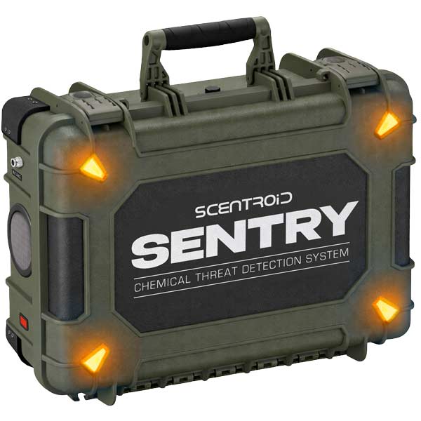 Industrial chemical threat detection system for continuous air quality and hazard monitoring