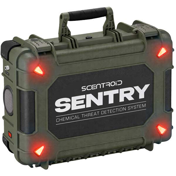 Handheld chemical threat detection system for rapid on-site toxic gas analysis