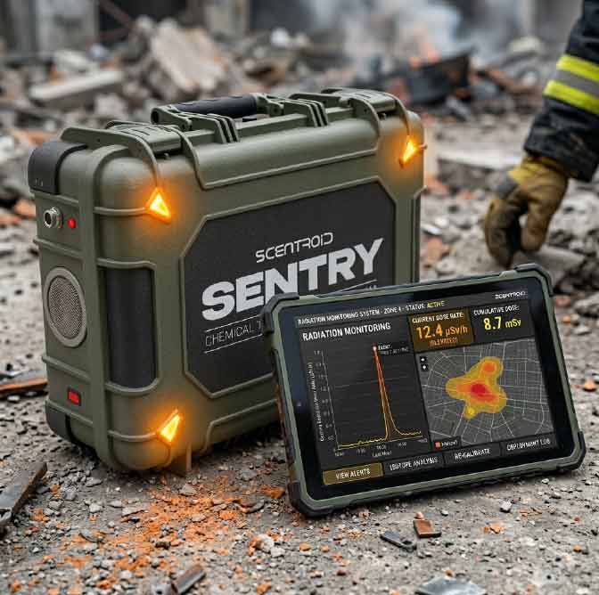 Multi-sensor chemical threat detection system for detecting volatile organic compounds and toxic gases