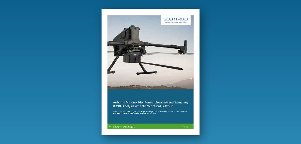 Airborne Mercury Monitoring white paper cover by Scentroid